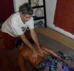 californien sur le dos