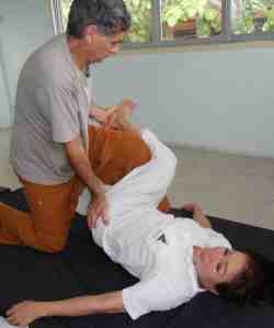 nuad thai de la jambe